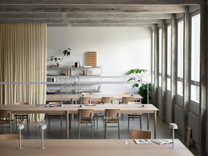 Muuto Loft eetkamerstoel eiken Grey