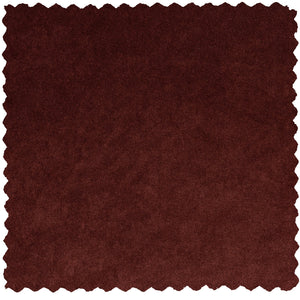 WOOOD Rodeo bank chaise longue rechts velvet Kastanjebruin
