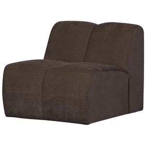 WOOOD Mojo 1-zits bank rib Bruin