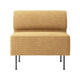 Audo Copenhagen Eave eetkamerbank 80 cm Moss 022