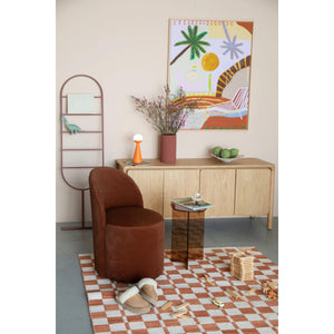 Zuiver Plush fauteuil Brown