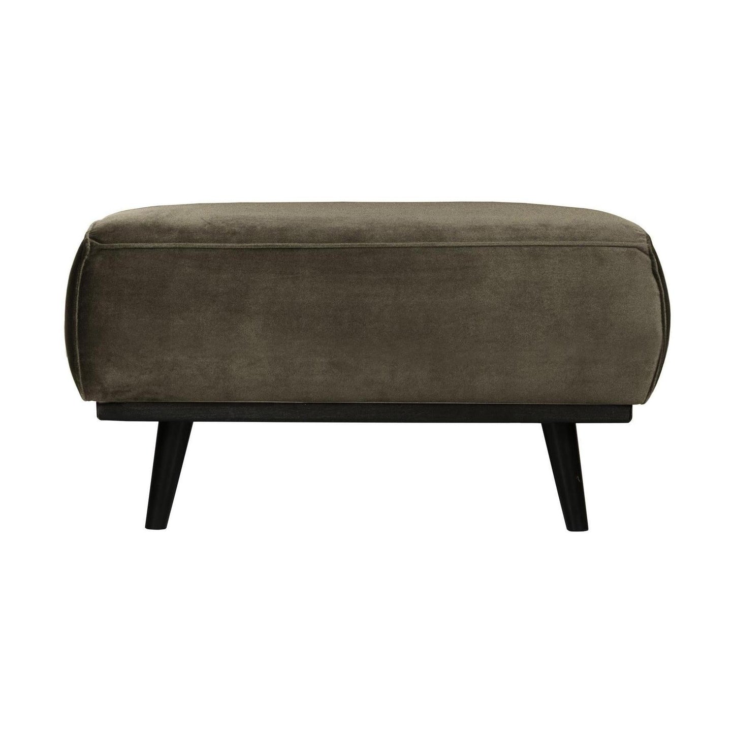 WOOOD Statement hocker Velvet Warm Groen