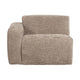 WOOOD Mojo Base 1-zits element arm links wollig Donkerzand