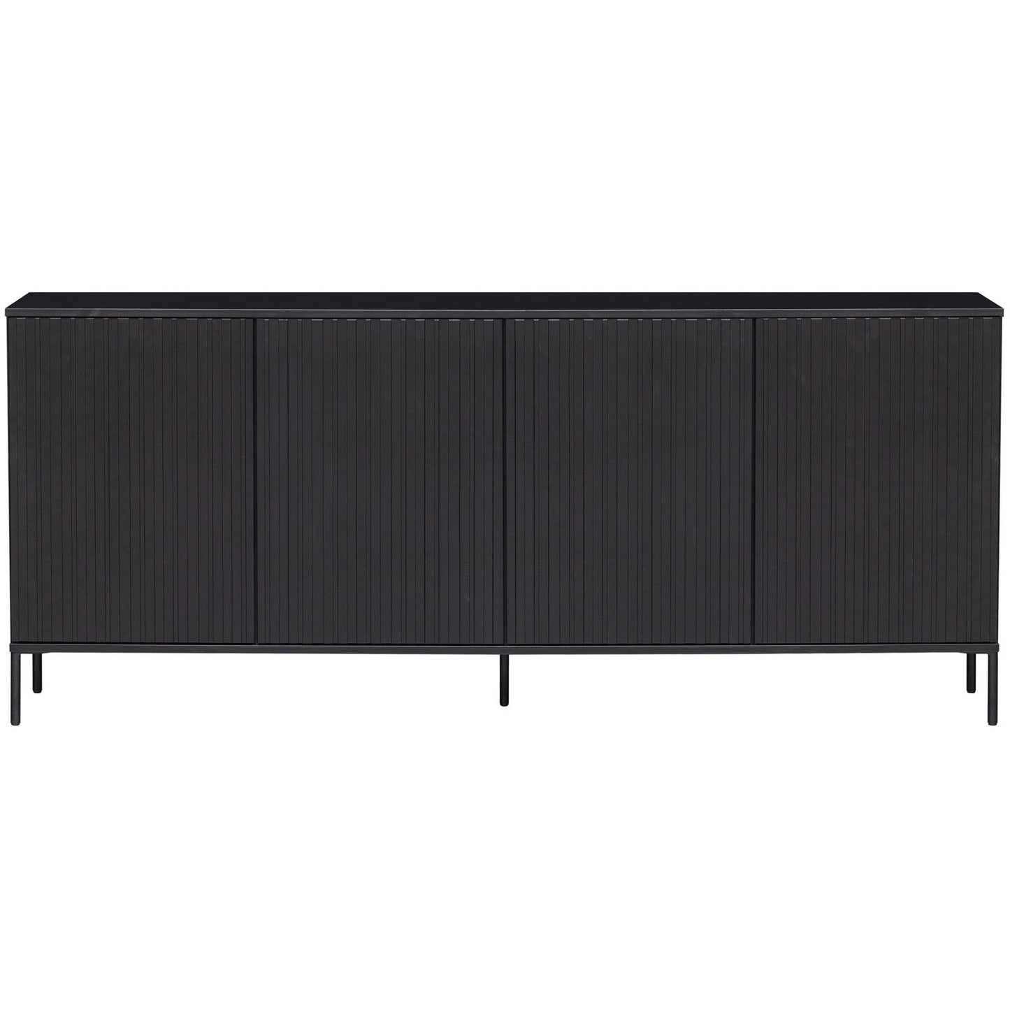 WOOOD New Gravure dressoir Zwart