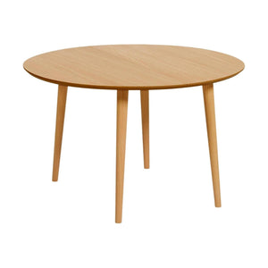Kave Home Oqui eettafel uitschuifbaar rond Ø120 cm Natural