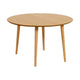 Kave Home Oqui eettafel uitschuifbaar rond Ø120 cm Natural