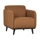 WOOOD Statement fauteuil met arm Bouclé Butter