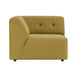 HKliving Vint bank left Linen Burnt Ochre