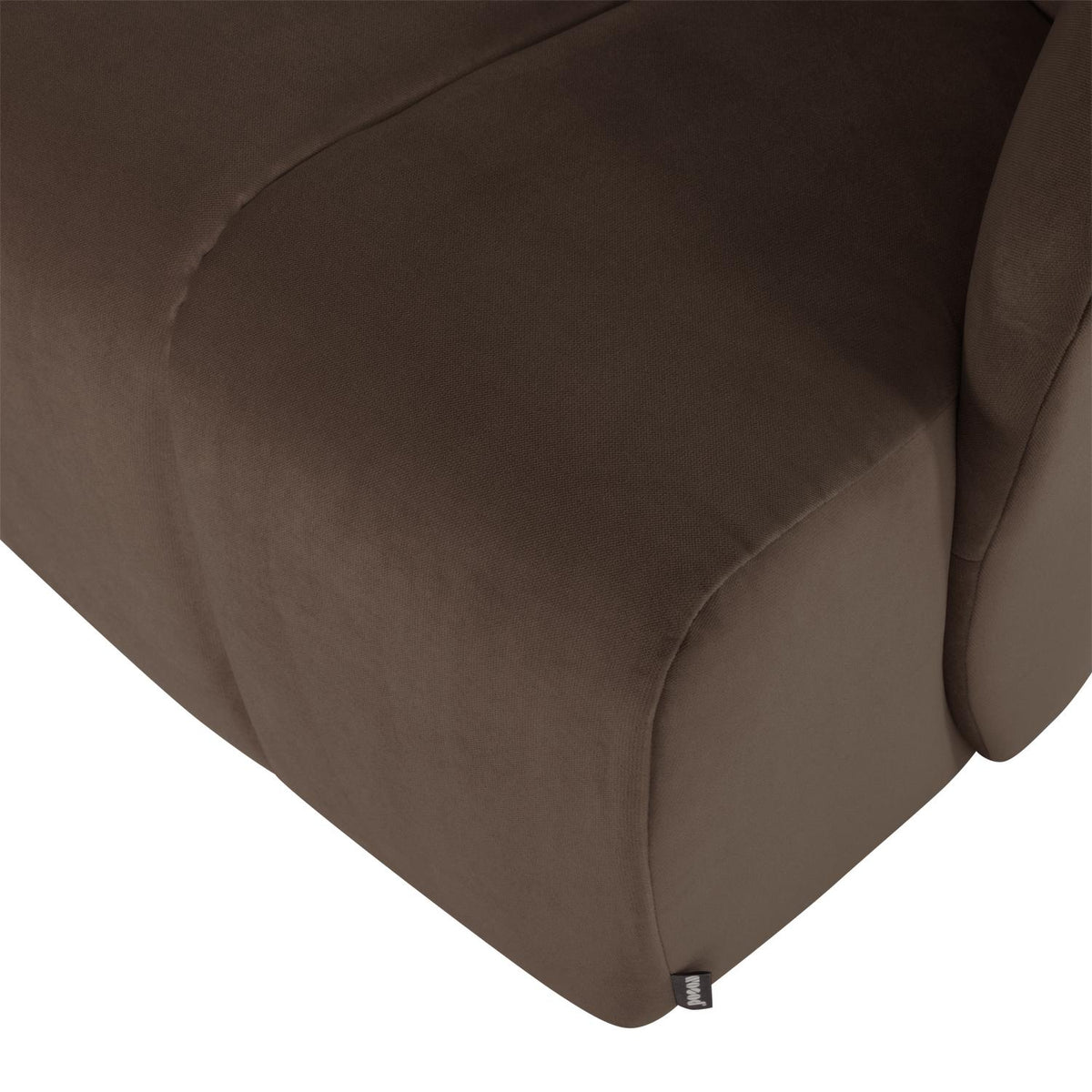 WOOOD Mojo draaifauteuil velvet Bruin