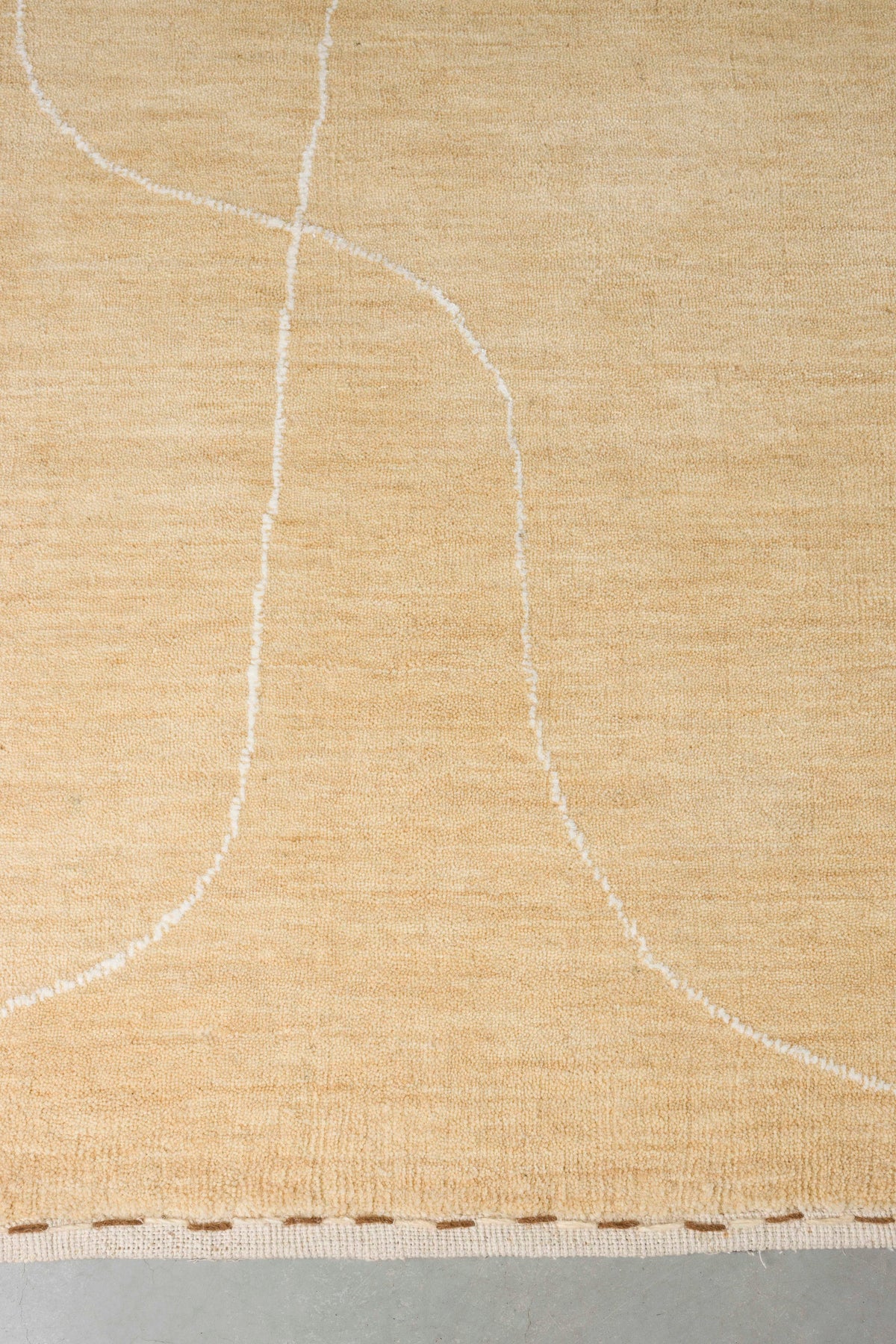 Zuiver Doodle vloerkleed 200x300 cm Beige
