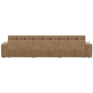 WOOOD Second Date chaise longue bank rechts velvet Zand