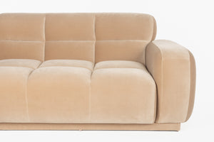 Zuiver Hazel 3,5-zitsbank Chaise Longue links Beige