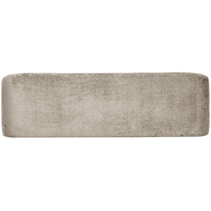 WOOOD Sloping 3-zits bank velvet Wheatfield