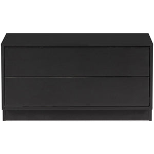 WOOOD Finca tv-meubel 75 cm Diepzwart