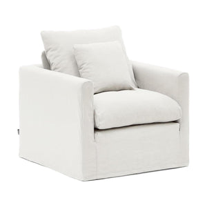 Kave Home Nora fauteuil 92x90 cm Ecru