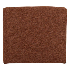 WOOOD Mojo Base 1-zits bank bouclé Roestbruin Melange