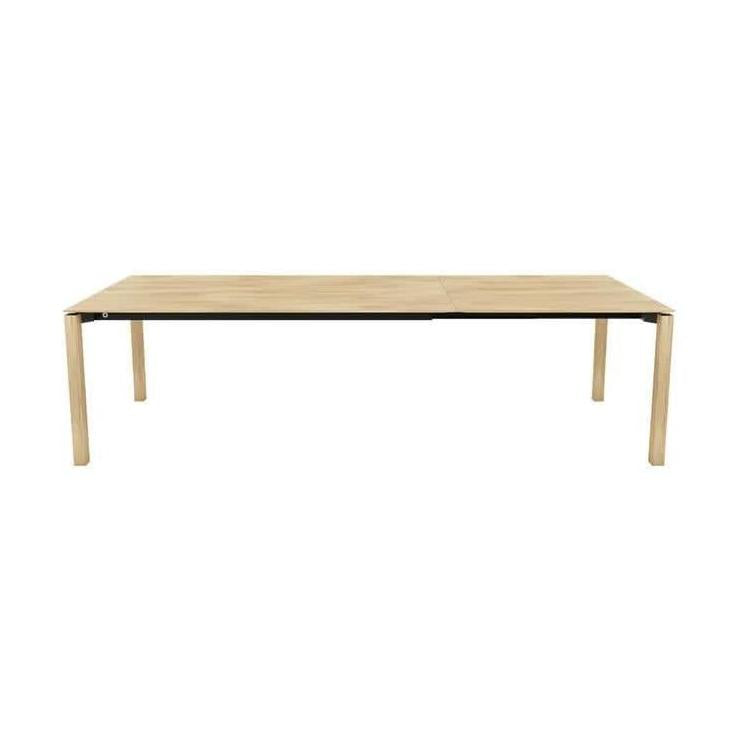 Mobitec Float T1201 eettafel uitschuifbaar 200(300)x100 cm mat gelakt eiken