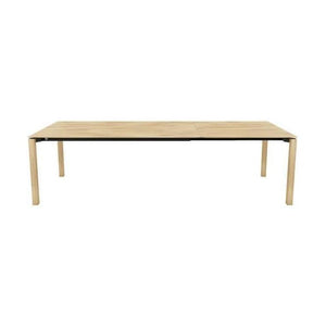 Mobitec Float T1201 eettafel uitschuifbaar 200(300)x100 cm mat gelakt eiken