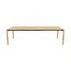 Mobitec Float T1201 eettafel uitschuifbaar 200(300)x100 cm mat gelakt eiken