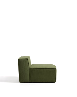 Kave Home Blok fauteuil Groen