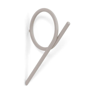 Spinder Design Tuba Medium wandhaak Silky Taupe