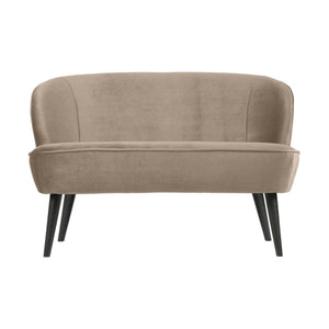 WOOOD Sara bankje velvet Khaki