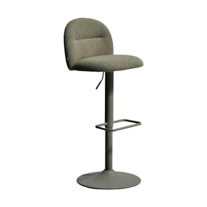 Kave Home Arino barkruk H86 chenille Green