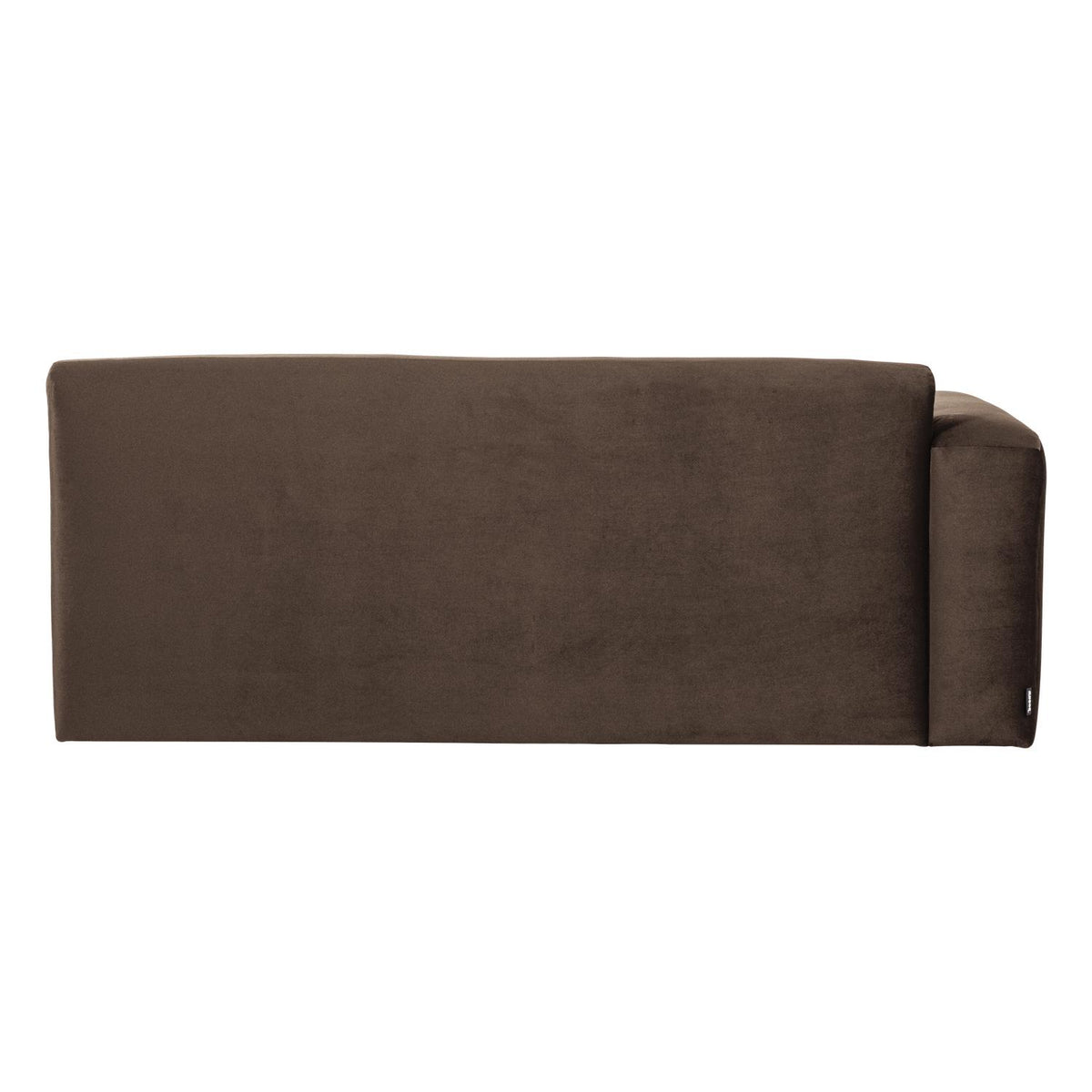 WOOOD Mojo Base 2-zits bank arm links velvet Bruin