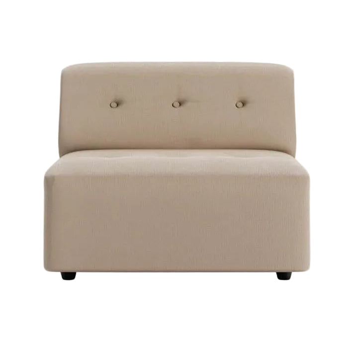 HKliving Vint bank middle Knotted Beige