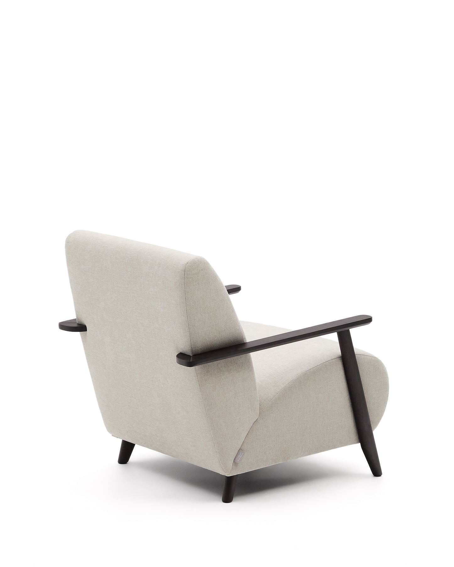 Kave Home Meghan fauteuil Pearl zwart