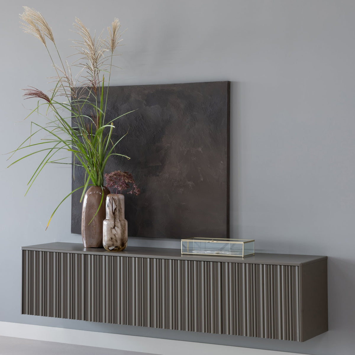 WOOOD Nova tv-meubel Truffel Bruin
