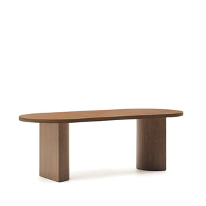 Kave Home Nealy eettafel 200x100 cm Naturel
