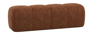 WOOOD Mojo eetbank 164 cm Wollig Roestbruin