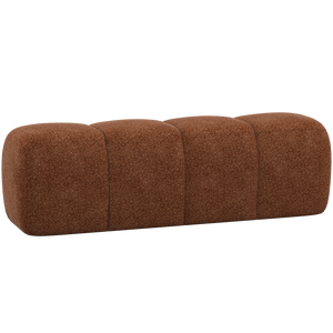 WOOOD Mojo eetbank 164 cm Wollig Roestbruin