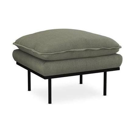 HKliving Retro hocker Linen Army Green