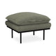 HKliving Retro hocker Linen Army Green