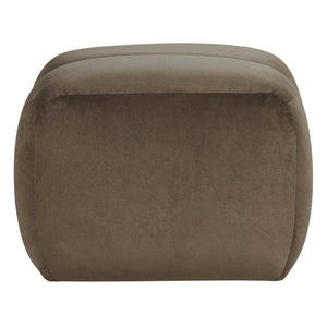 WOOOD Mojo poef velvet Taupe