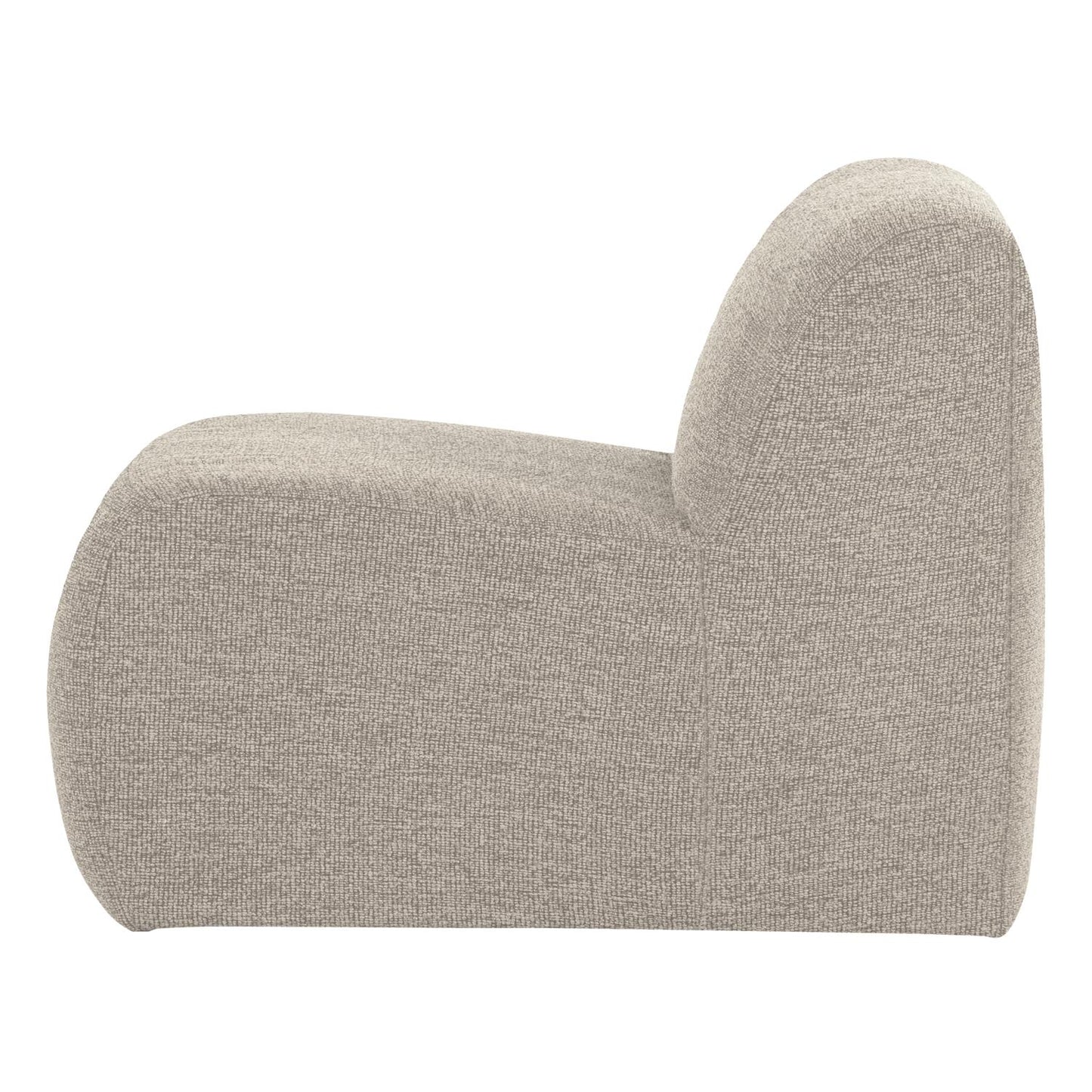 WOOOD Mojo Base 1-zits bank bouclé Beige Melange