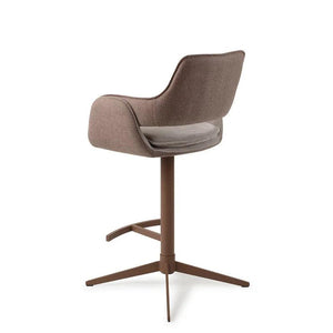 Jesper Home Oketo barkruk H65 No Grey Mouse