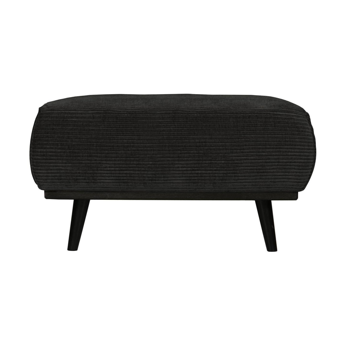 WOOOD Statement hocker Ribstof Grafietgrijs