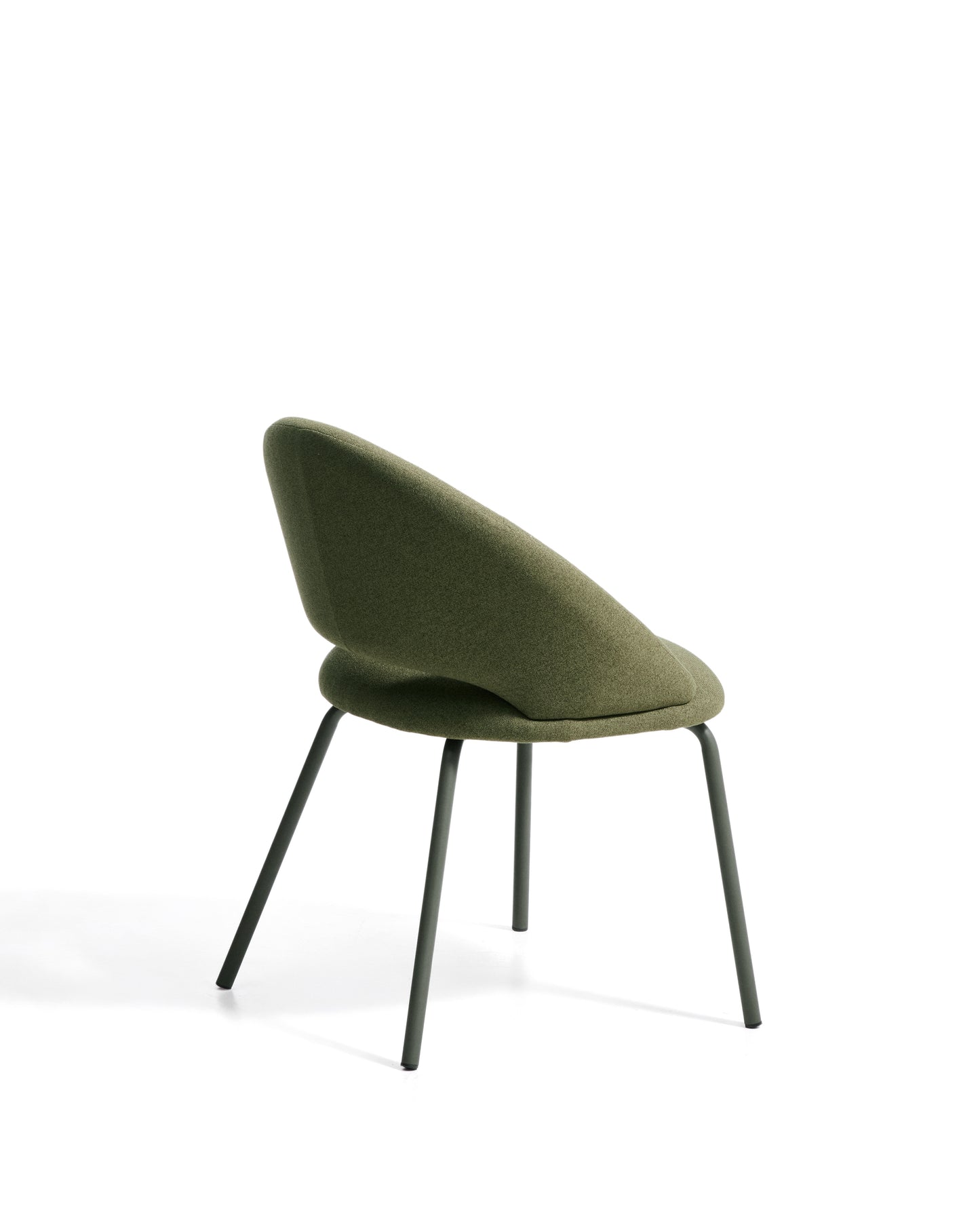 Kave Home Bonali eetkamerstoel chenille Green