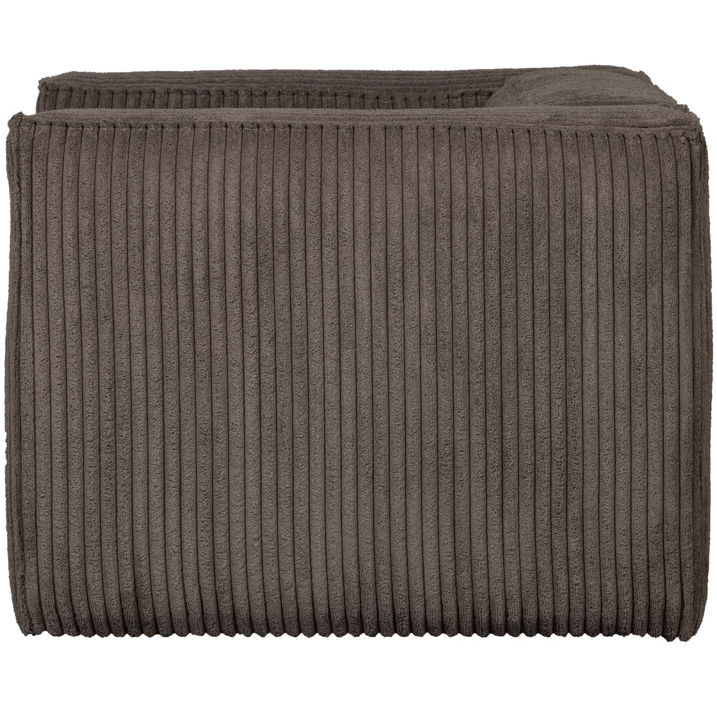 WOOOD Bean fauteuil Ribstof Mud