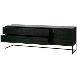 WOOOD Silas tv-meubel 180 cm Blacknight