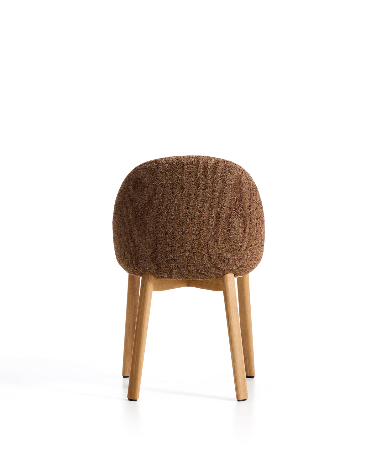 Kave Home Meila eetkamerstoel chenille Terracotta