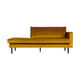 WOOOD Rodeo daybed rechts velvet Okergeel