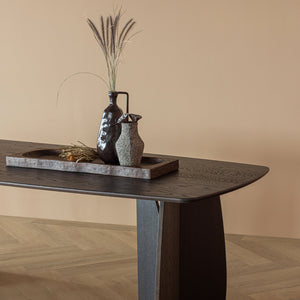 WOOOD Veere eettafel 200x100 Mystic Brown
