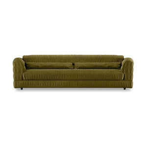 HKliving Club bank royal velvet Olive