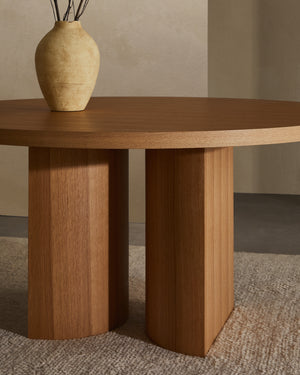 Kave Home Nealy eettafel Ø150 cm Naturel