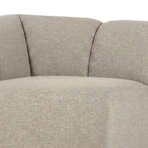 WOOOD Mojo bank hoekelement recht bouclé Beige