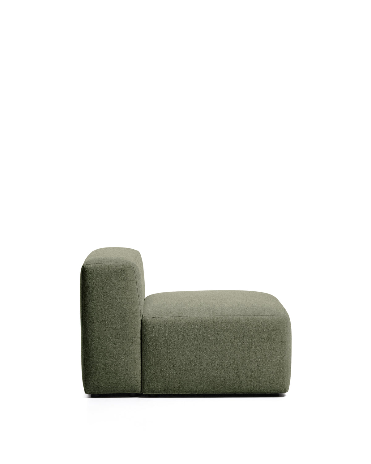 Kave Home Blok fauteuil Donkergroen
